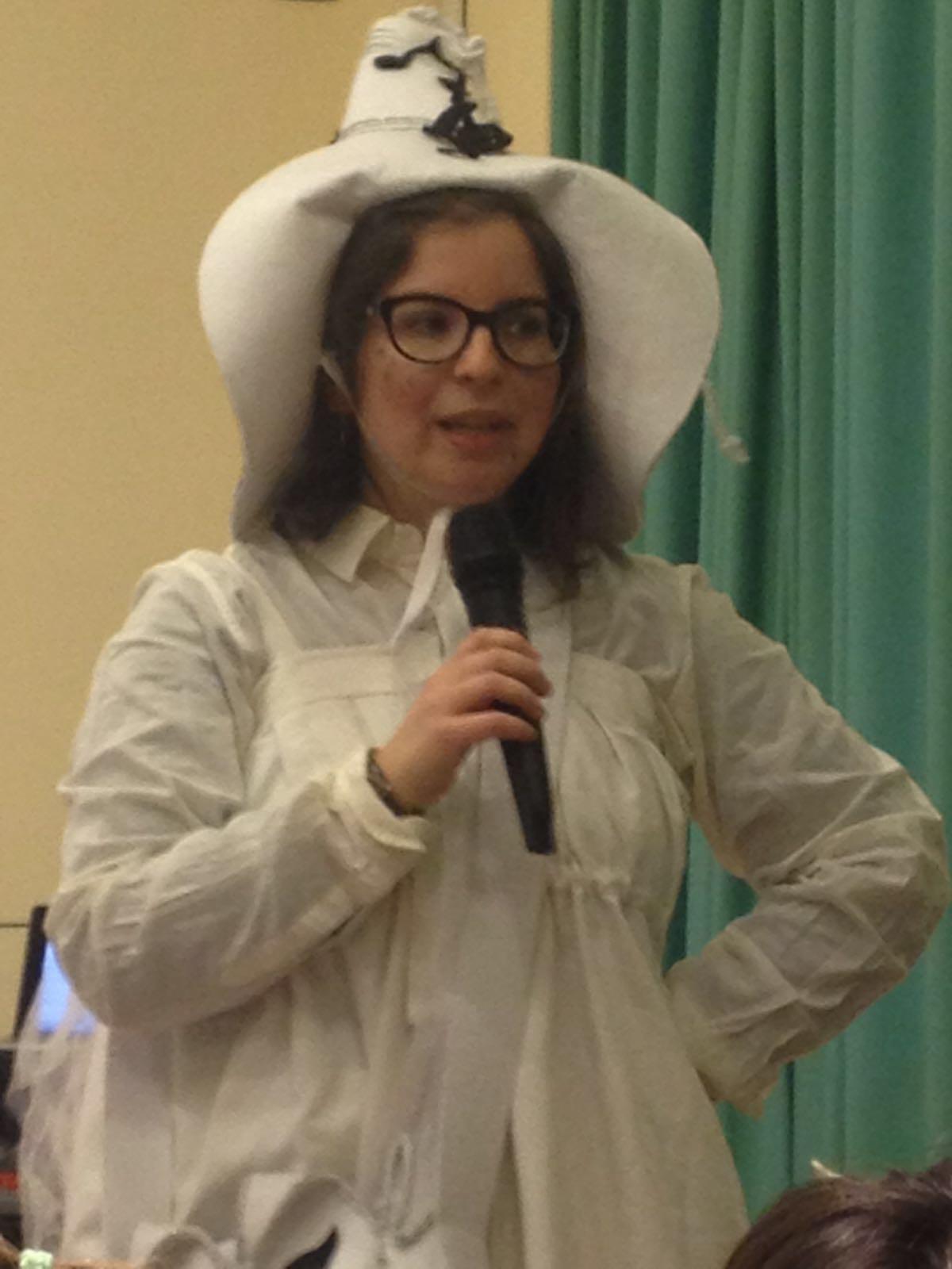 Veronica Fasanelli alla conferenza